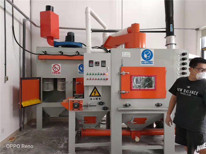 数控输送式喷砂机 数控输送式喷砂机