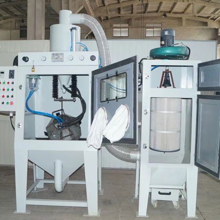 东莞滚筒式喷砂机