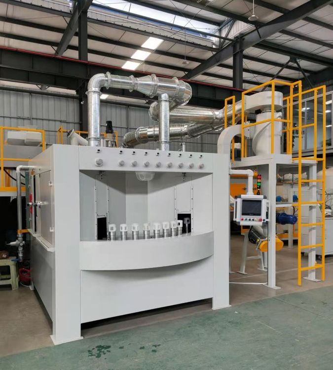 忠县转盘式模具陶瓷片喷砂机应用分析